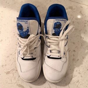 New Balance 550 White and Blue Men's Shoes
